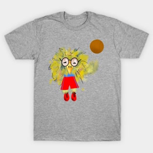 Funny Bird with Ready for Basketball T-Shirt